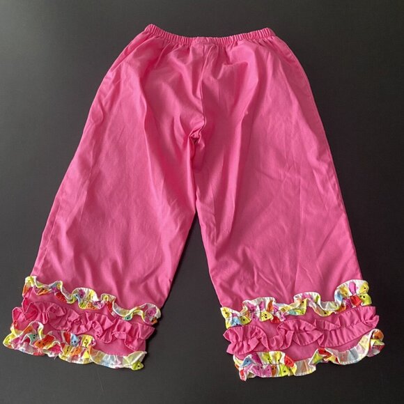 Le' Za Me Open Back Bow Top With Capri Pants - Picture 12 of 12